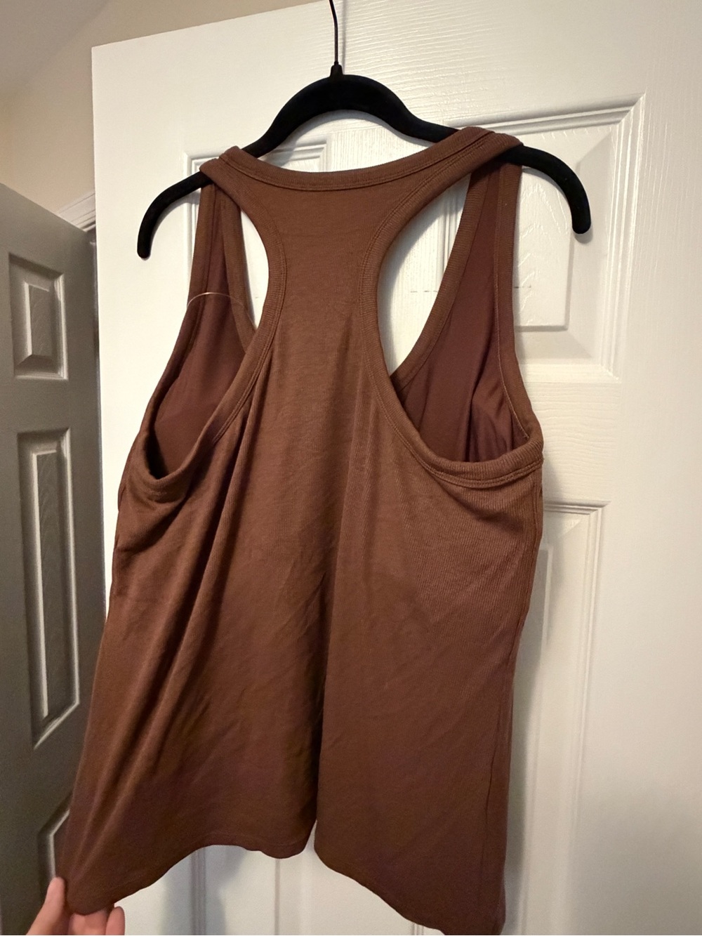 NWT Klassy Network Ribbed Scoop Racerback Tank - Picture 6 of 6